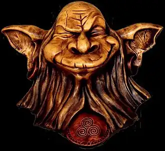 Korrigan met triskelion