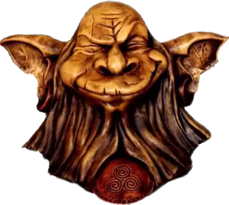 Korrigan met triskelion (nek)