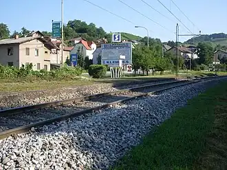 Station Kosaki, gelegen in Pekel