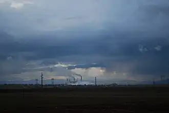 Energiecentrales buiten Obiliq