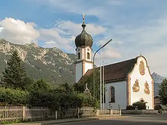 Krün, kerk: Sankt Sebastian Kirche