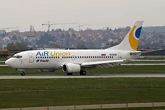 Boeing 737-300 (EI-DNS) van Kras Air / AiRUnion