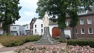 Heilig Hartbeeld aan de Spoorstraat