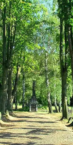 Suks monument in Křečovice