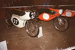 Kreidlermotoren op een beurs