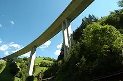 Tauernautobahn nabij Kremsbrücke