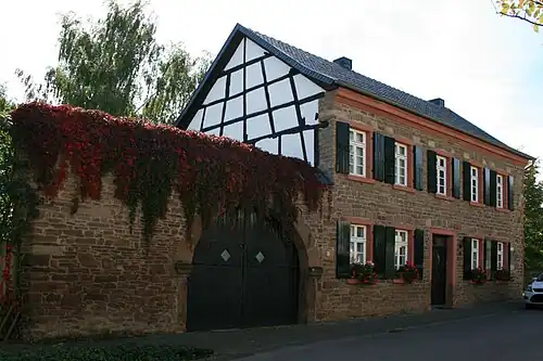 18e-eeuws huis aan de Gereonstraße te Boich