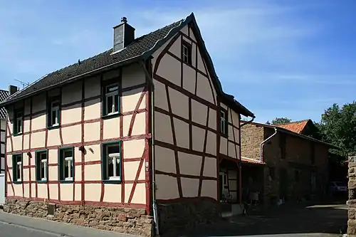 Vakwerkhuis aan de Gereonstraße te Boich