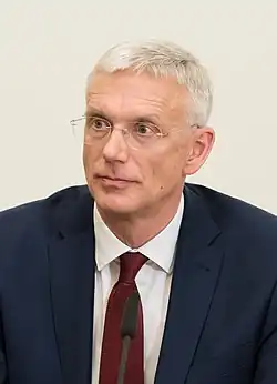 Kariņš in 2019