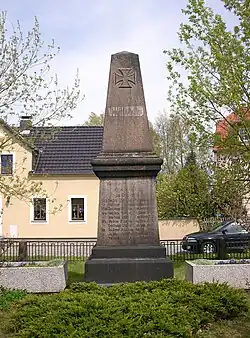Monument in Königswartha