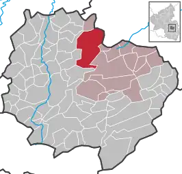 Kaart van Kriegsfeld