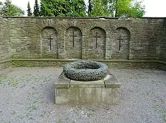 Duitse militaire begraafplaats in Bedburg-Hau