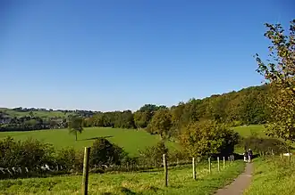 SP 7 Krijtlandpad: gezicht op Slenaken