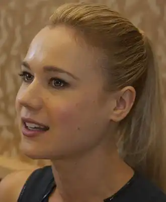 Kristen Hager op San Diego Comic-Con International in 2013