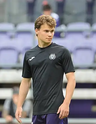 Arnstad bij RSC Anderlecht in 2021