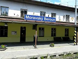 Station Moravský Beroun