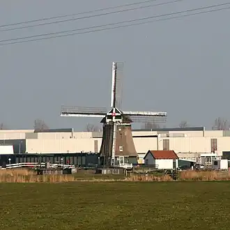 Molen De Woudaap in 2008