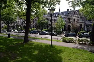 Kronenburgersingel aan het Kronenburgerpark