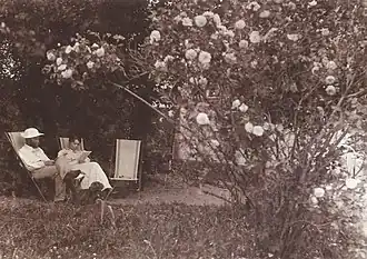 Foto van Krøyer, waarop hij voorgaand werk baseerde