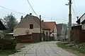 Straat in Krušovice (1)