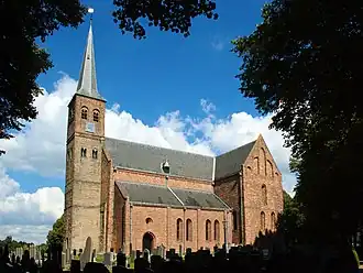De Kruiskerk van Bergum in 2010