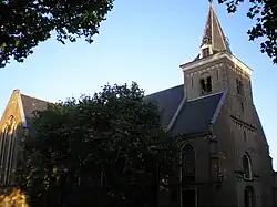 Kerk van de Hervormde gemeente de Kruiskerk aan de Kerkweg 19