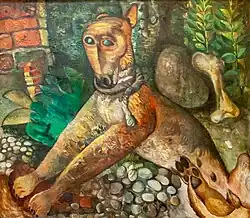 De Hond, 1934, olieverf op linnen; Museum Boijmans Van Beuningen