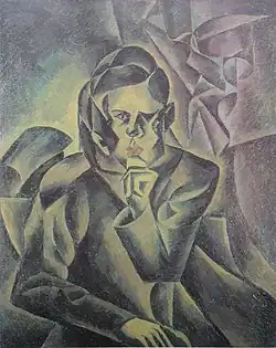Portret van Jan Zrzavý, 1912, Kunstmuseum Olomouc