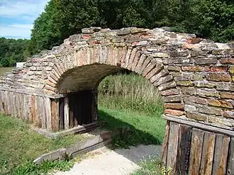 reconstructie van poort