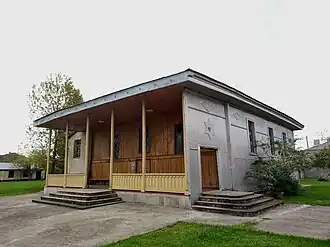 Houten synagoog met metalen beplating uit de 18e eeuw