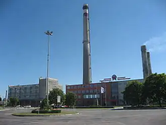De cementfabriek van Kunda