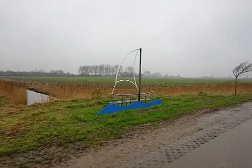 Kunstpicknickplek 'Zeilboot' nabij Oostkapelle