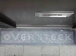 Kunstwerk OVER, Oversteek, 2018