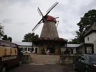 Het ‘molencafé’ in Kuressaare