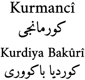 Kurmanci