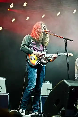 Kurt Vile op het Roskilde Festival van 2011
