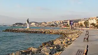 De kust van Kuşadası