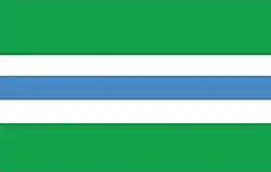 Vlag van de gemeente Lääne-Saare