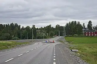 Länsväg 364 in Långviken