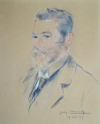 Portret van Grandmoulin (Georges Lemmers, 1917)