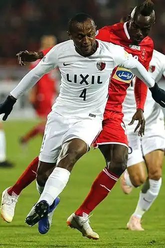 Silva met Kashima Antlers tijdens de AFC Champions League 2018