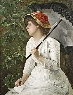 Portret van een jonge vrouw