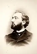 Republikeins parlementslid Léon Gambetta.