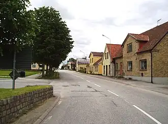 Straat in Löberöd