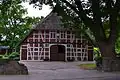 Oude boerderij tussen Gödenstorf en Lübberstedt