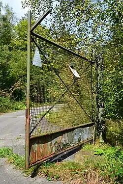 Restant voormalige legerplaats in het veengebied Mörth (2014)