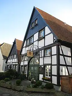 Vakwerkhuizen Silberstraße Lünen