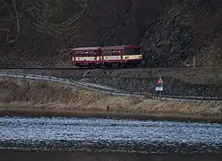 Trein nabij het dorp (2013)