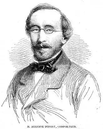 Auguste Dupont in circa 1862