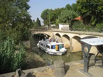 Canal du Midi bij Vias